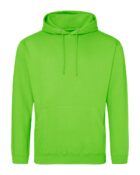 sweat à capuche couleur vert alien personnalisable