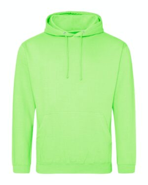 sweat à capuche couleur vert pomme personnalisable