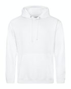 sweat à capuche couleur blanc arctique personnalisable