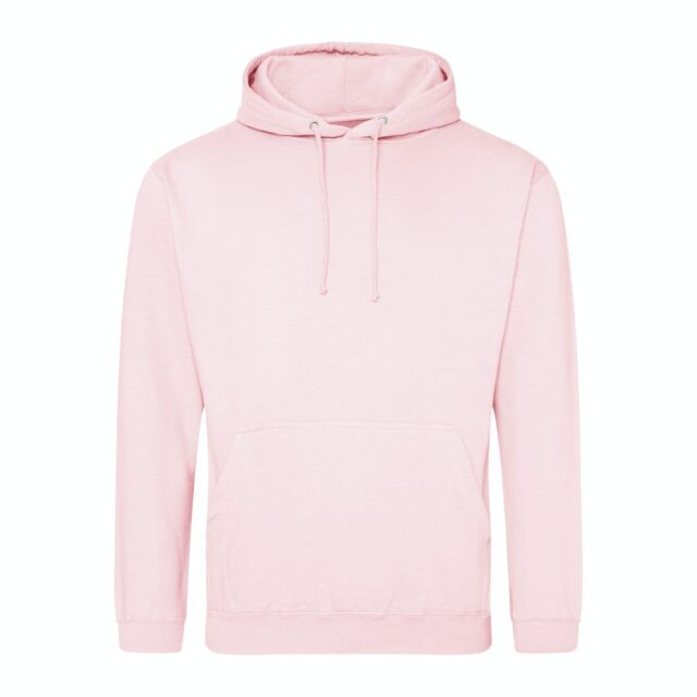 sweat à capuche couleur saumon personnalisable