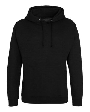 sweat à capuche noir fumée personnalisable