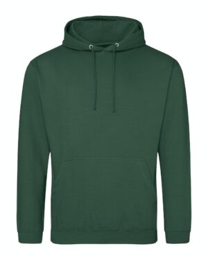 sweat à capuche couleur vert bouteille personnalisable