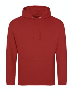 sweat à capuche couleur briques personnalisable