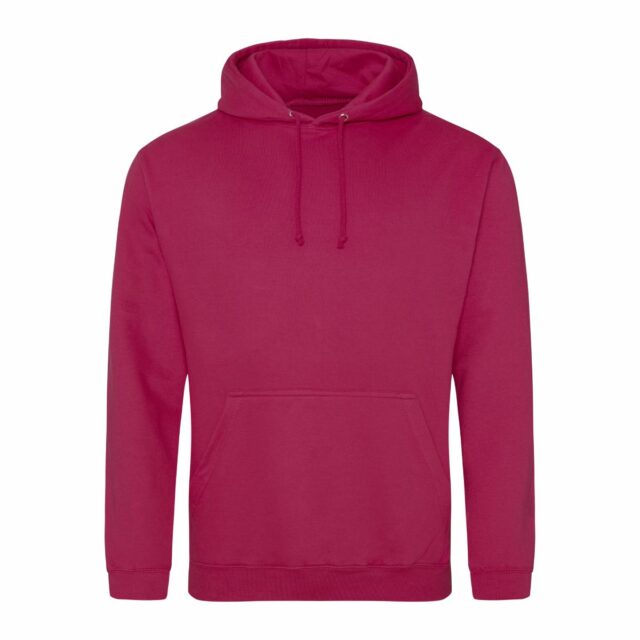 Sweat à capuche couleur rouge canneberge personnalisable