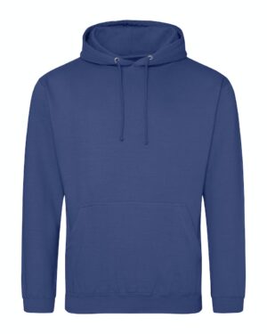 sweat capuche couleur bleu jean personnalisable