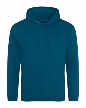 sweat à capuche couleur bleu océan