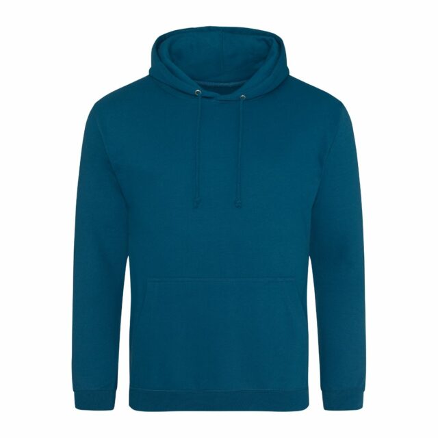 sweat à capuche couleur bleu océan
