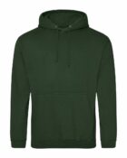 sweat capuche couleur vert forêt personnalisable