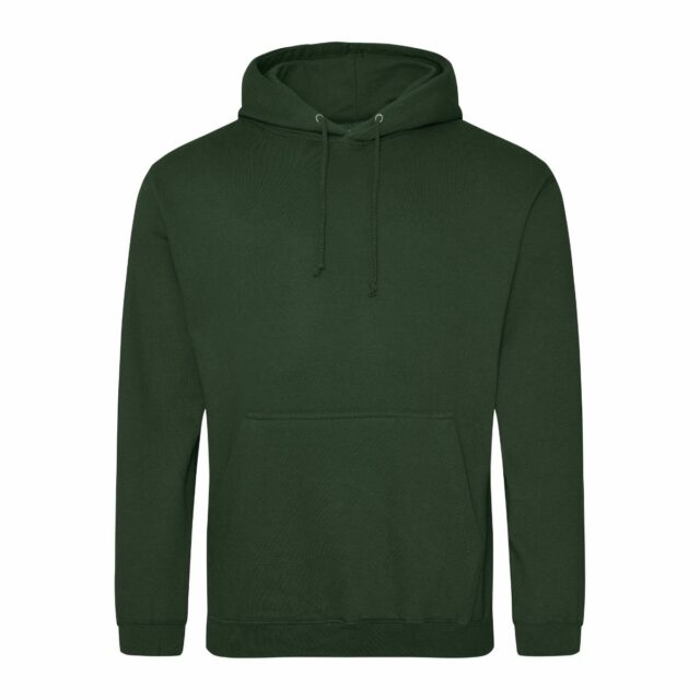 sweat capuche couleur vert forêt personnalisable