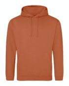 sweat-capuche-orange-profond-personnalisation