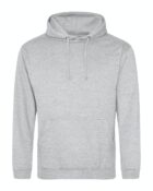 sweat capuche couleur gris chiné personnalisable