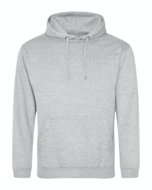 sweat capuche couleur gris chiné personnalisable