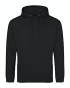 sweat capuche couleur noir jet personnalisable