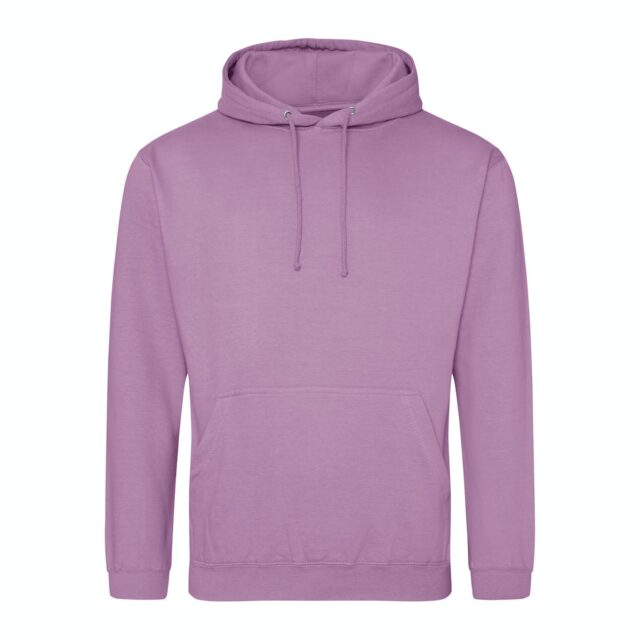 sweat capuche couleur lavande personnalisable
