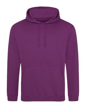 sweat à capuche couleur magenta personnalisable