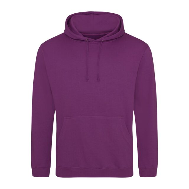sweat à capuche couleur magenta personnalisable