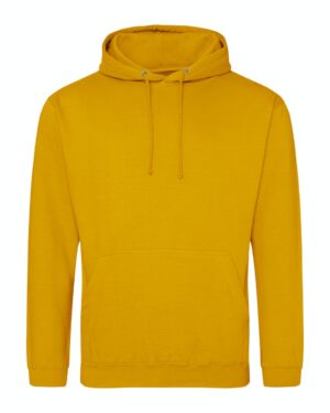 sweat à capuche couleur jaune moutarde