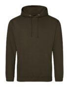 sweat à capuche couleur vert olive