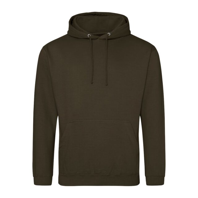 sweat à capuche couleur vert olive