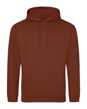 sweat-rouge-poussière-capuche-personnalisé