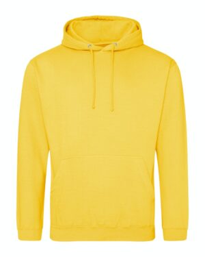 sweat-jaune-soleil-capuche-personnalisable