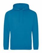 sweat-bleu-saphir-capuche-personnalisation