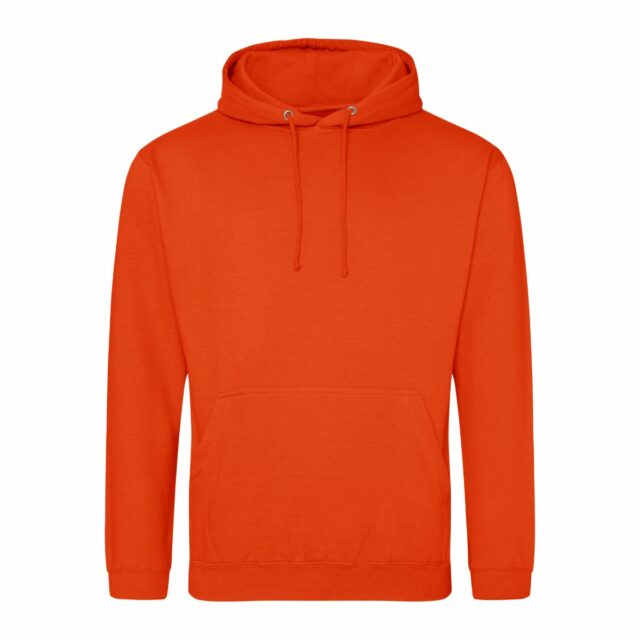 sweat-orange-capuche-textile