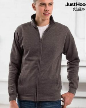 Pull 1/4 zippé homme just Hood JH047
