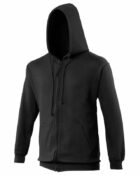 sweat à capuche noir jet