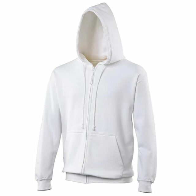 sweat à capuche couleur blanc arctique
