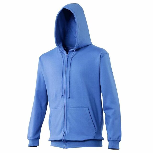 sweat à capuche couleur bleu roi