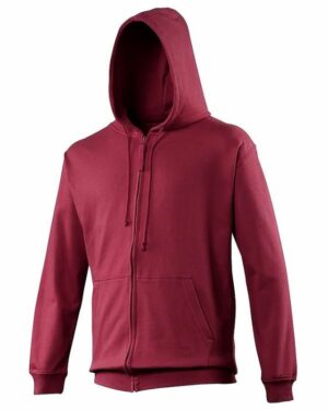 sweat à capuche couleur bordeaux