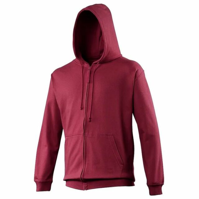 sweat à capuche couleur bordeaux
