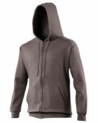 sweat à capuche couleur gris acier