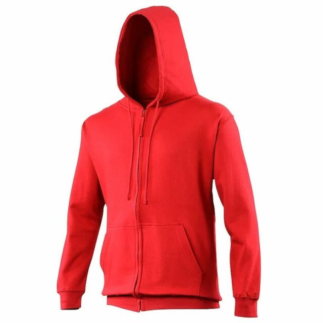 sweat à capuche couleur rouge vif