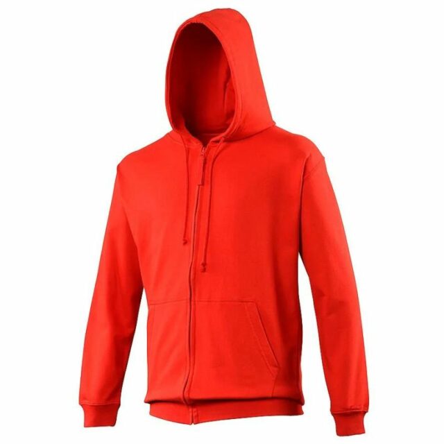 sweat à capuche couleur rouge feu