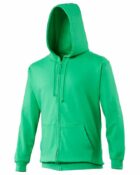 sweat à capuche couleur vert kelly