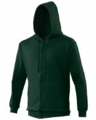 sweat à capuche couleur vert forêt