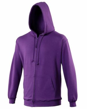 sweat à capuche violet