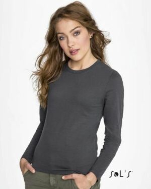t-shirt sol's imperial manche longue lsl femme