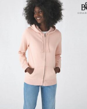 Sweat zippé organic B&C femme BA02F