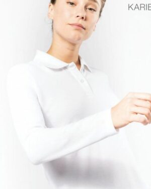 Polo manche longue Kariban femme WK277