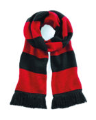 BEECHFIELD BC479 écharpe rouge noir