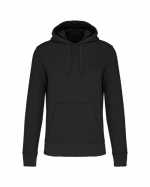 sweat capuche éco responsable homme noir