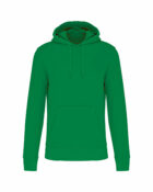 sweat capuche éco responsable homme vert kelly