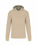 sweat capuche éco responsable beige sable