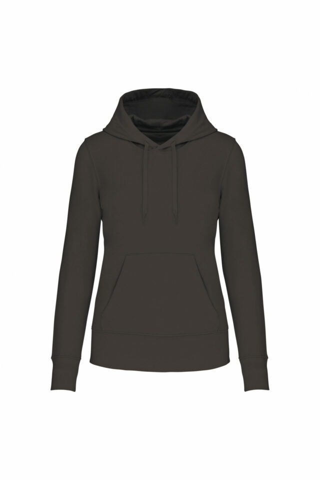 sweat éco responsable femme gris foncé