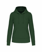 sweat éco responsable femme vert forêt