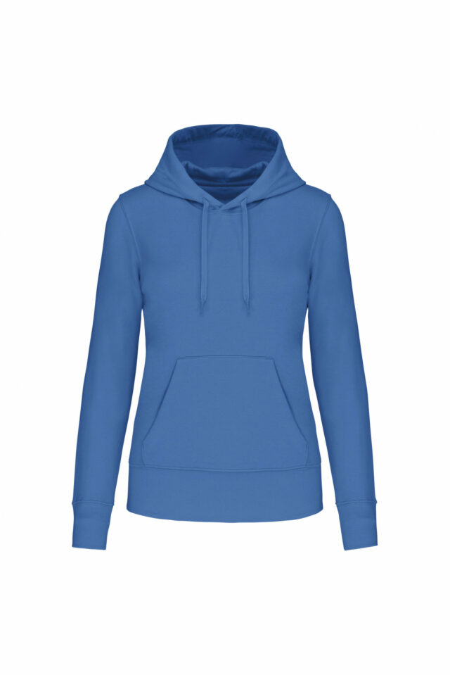 sweat éco responsable femme bleu roi