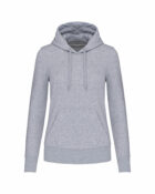 sweat éco responsable femme gris chiné